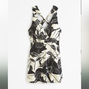 NWT Abercrombie Linen-Blend Wrap Dress